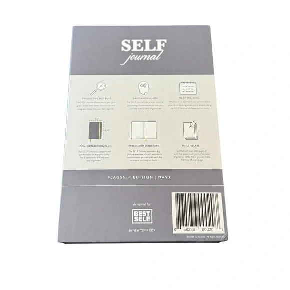 The Best Self Journal Flagship Edition Navy - Picture 3 of 3
